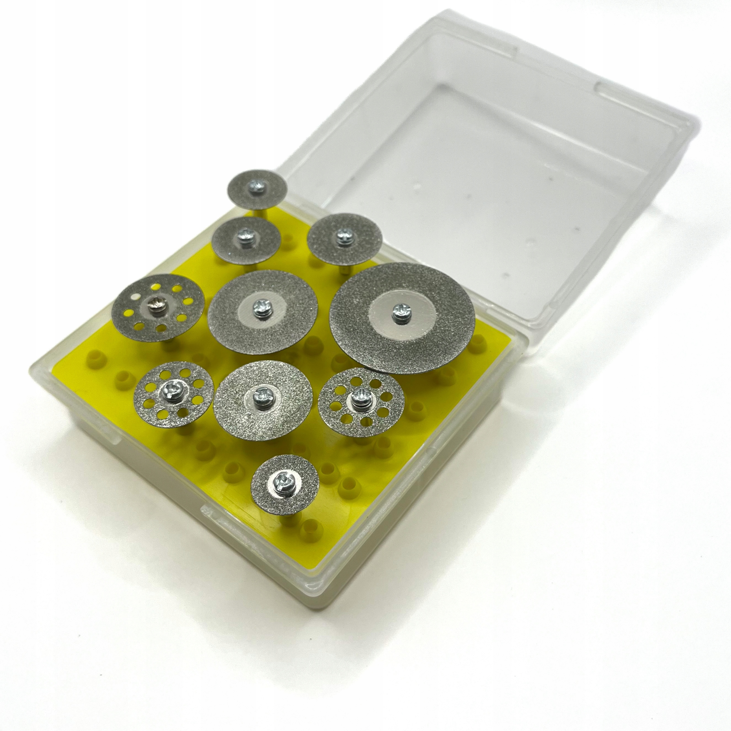 Zestaw Tarcze Dyski Diament Do Miniszlifierki Dremela 3.2mm 10szt.