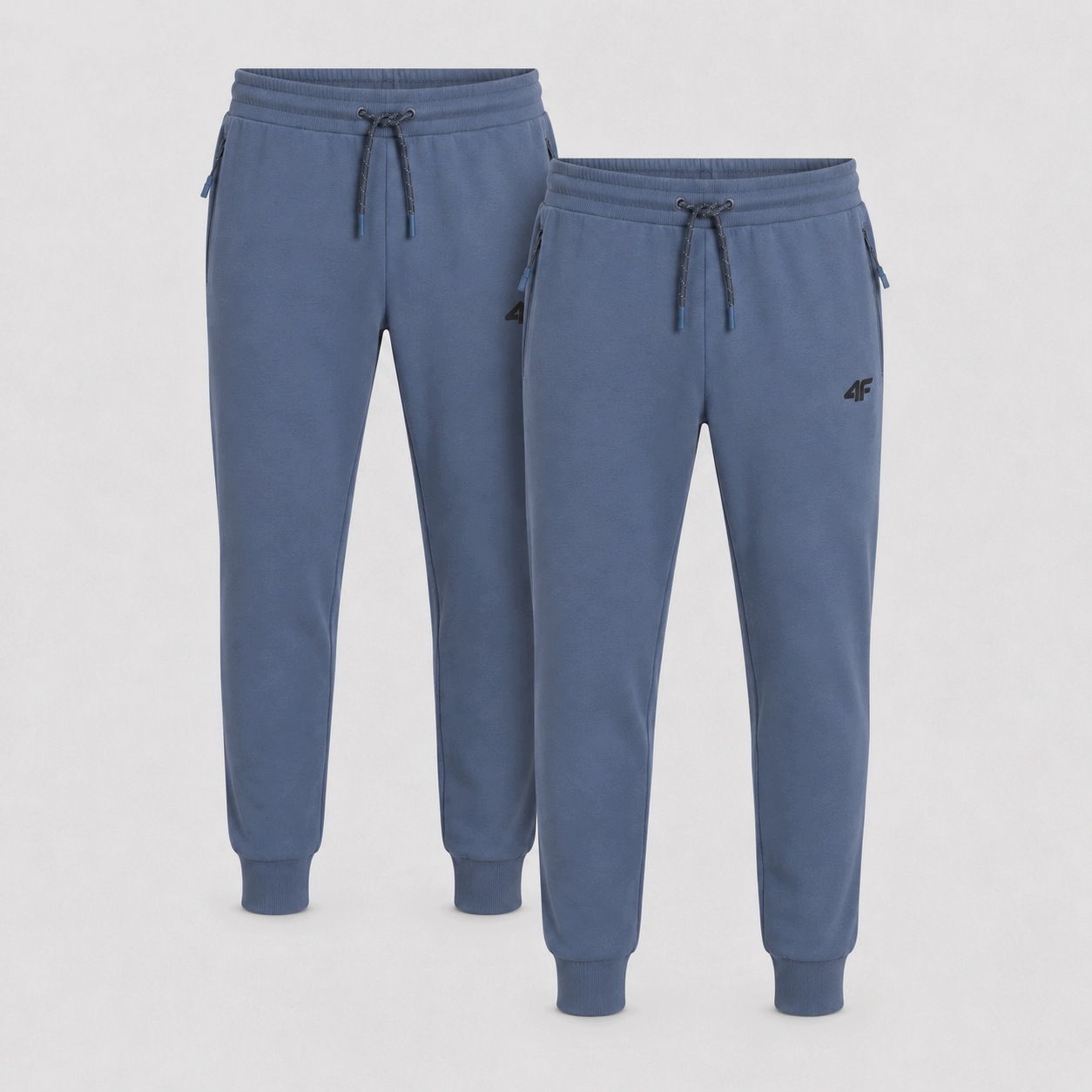 Komplet Pánských Teplákových Kalhot 4F, Sada 2 Balení, Tepláky 5XL M1674 SS26