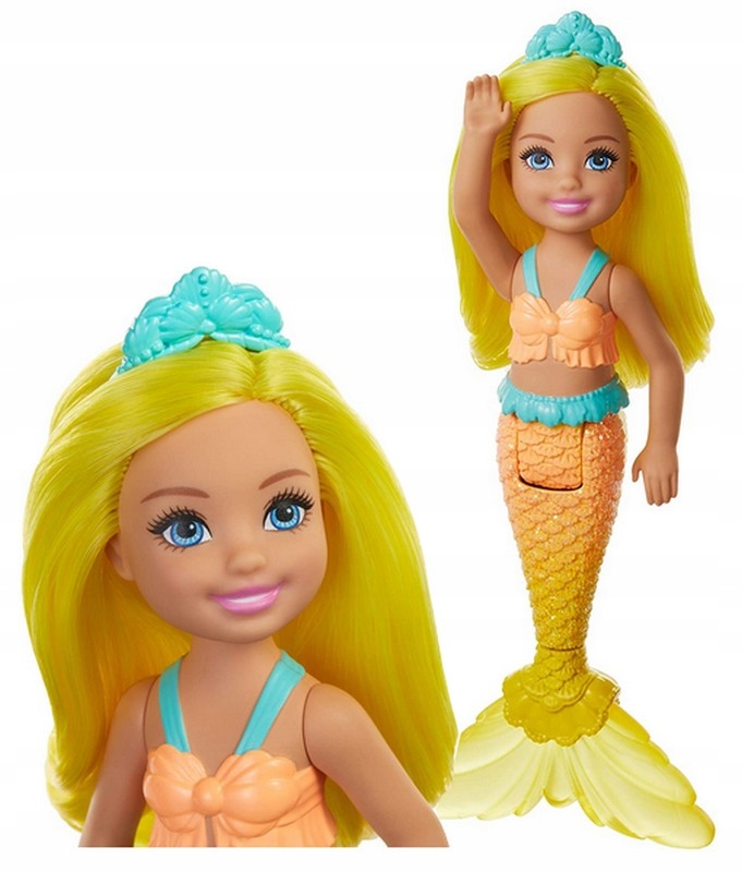 

Lalka Barbie Chelsea Syrenka Dreamtopia GJJ88