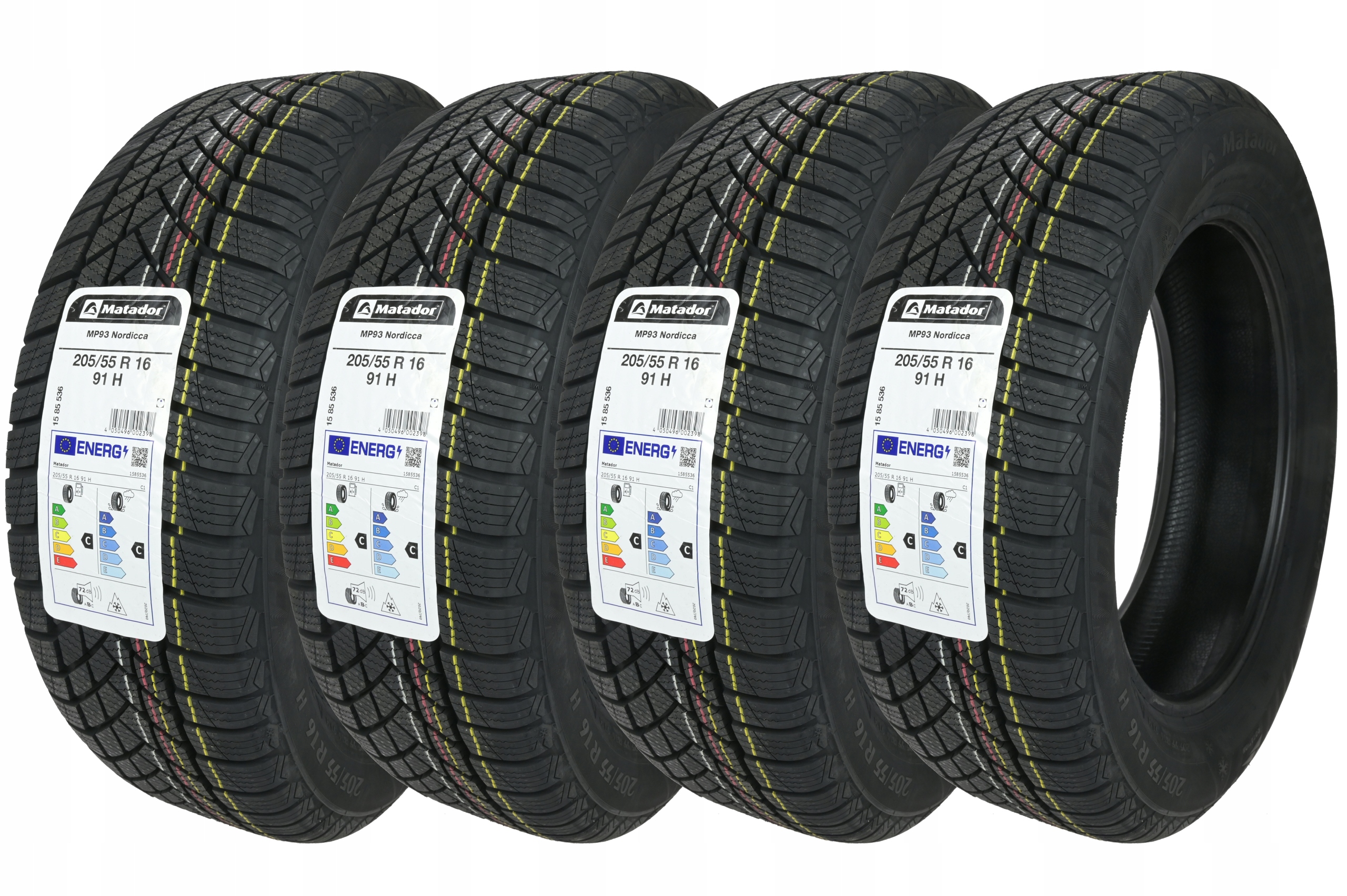 

4 x 205/55R16 91H MP93 Nordicca Matador Zima