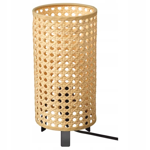 

Ikea Saxhyttan Lampa stołowa, beżowy/czarny 26 cm