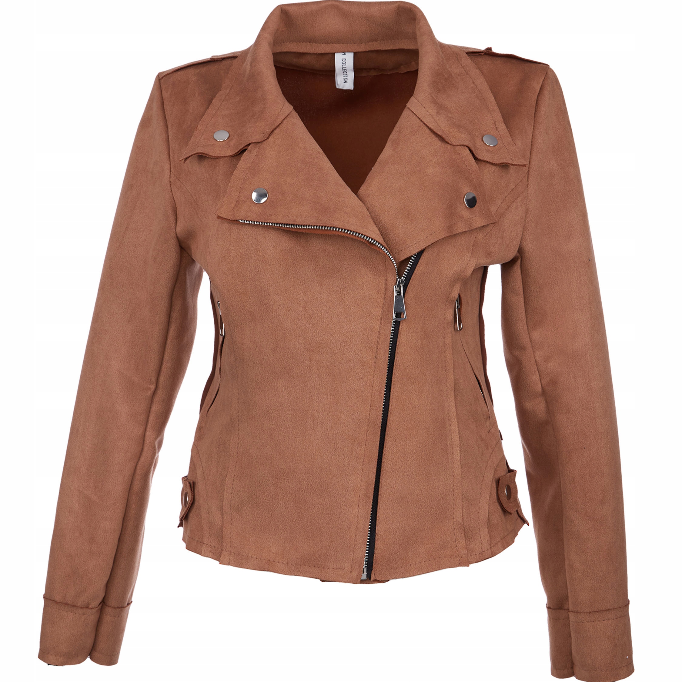 176_ XL/42 _ KURTKA RAMONESKA SKÓRZANA ZAMSZOWA Rozmiar 42