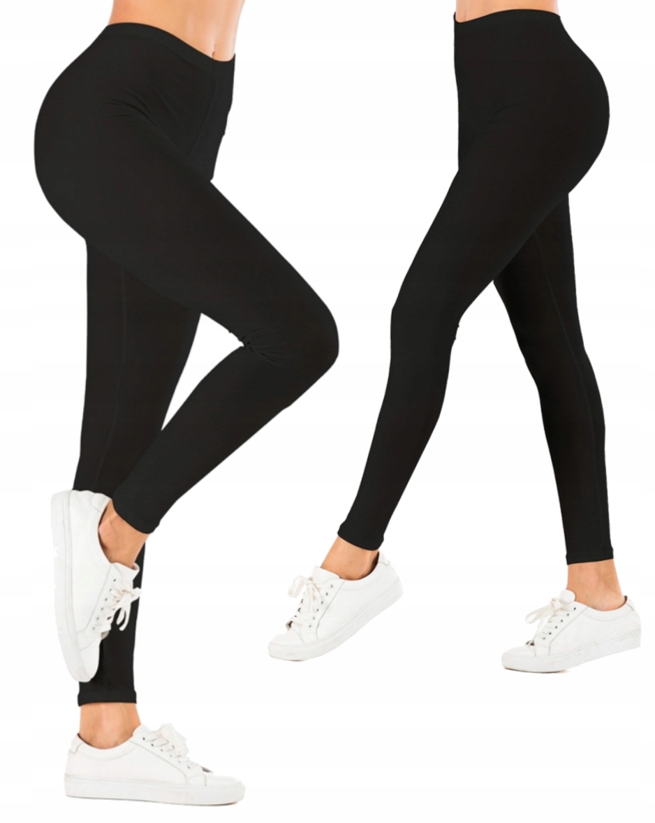 

Leginsy Damskie Długie Czarne Bambusowe *4XL/5XL*