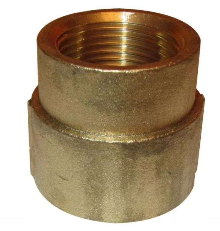 

Mufa redukcyjna mosiężna 3/4 x 1/2" Mosiądz