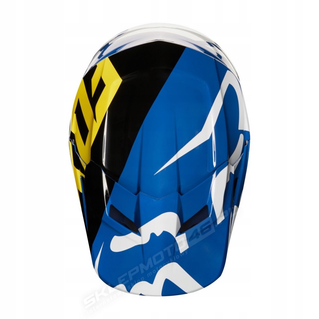 Kask FOX V1 Race S niebieski Typ Cross / Enduro
