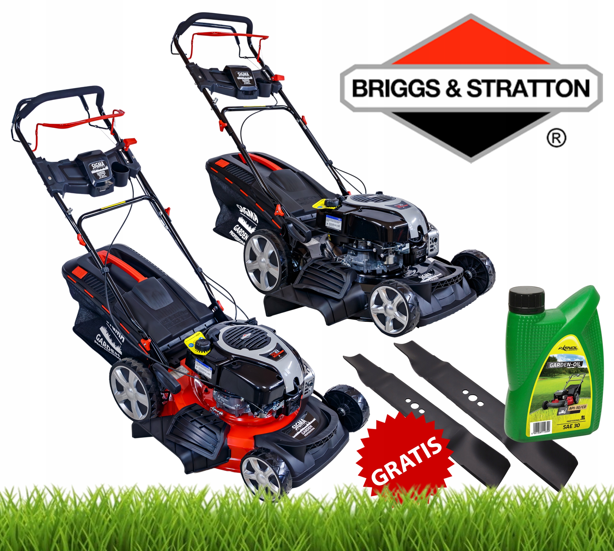 Kosiarka Spalinowa Briggs & Stratton BS750EX Z Napędem 7,5KM Mocna 161cc