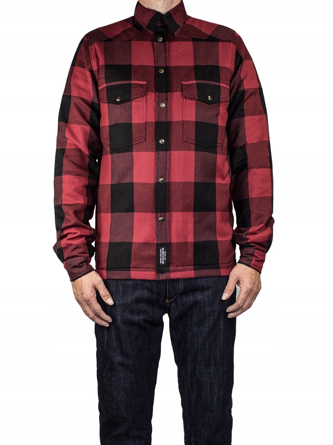 KOSZULA MOTOCYKLOWA JOHN DOE MOTOSHIRT Red L Producent inny