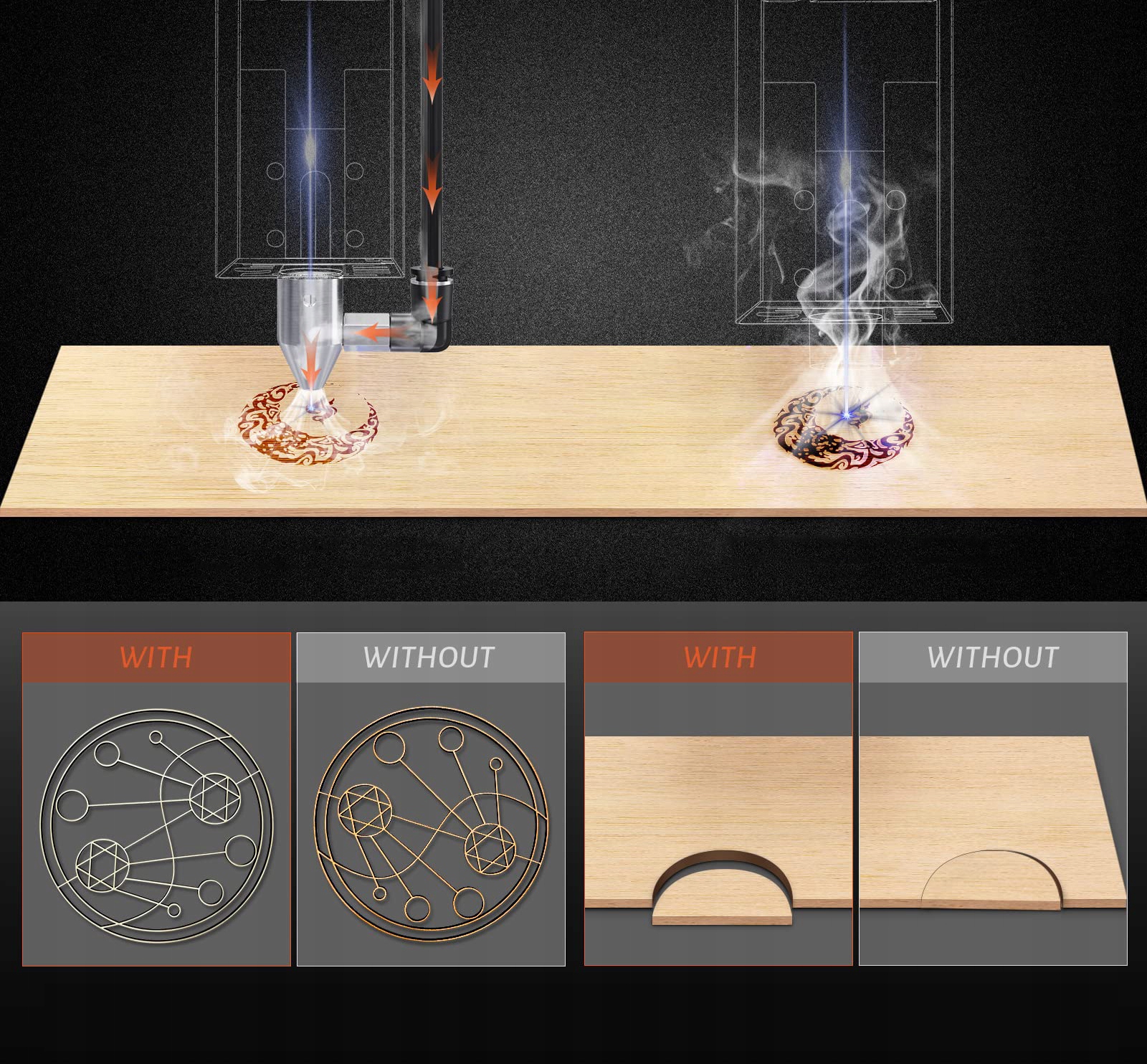 Zestaw pompy powietrza do LONGER RAY5 20W cięcia Producent Inna