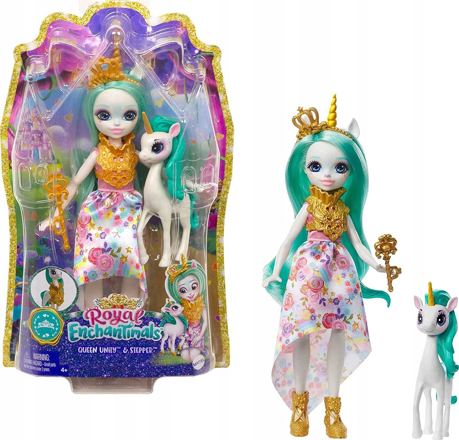 

Enchantimals Royal Lalka Queen Unity Jednorożec