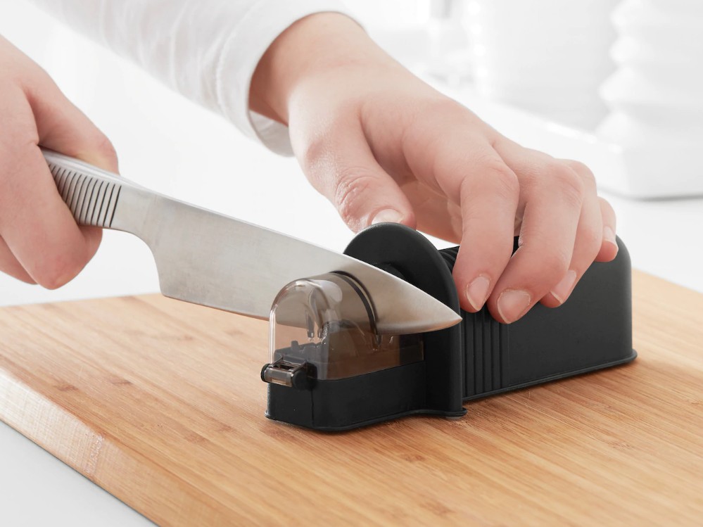 IKEA ASPEKT Ostrzałka do noży, ostrzarka, CZARNA Marka IKEA