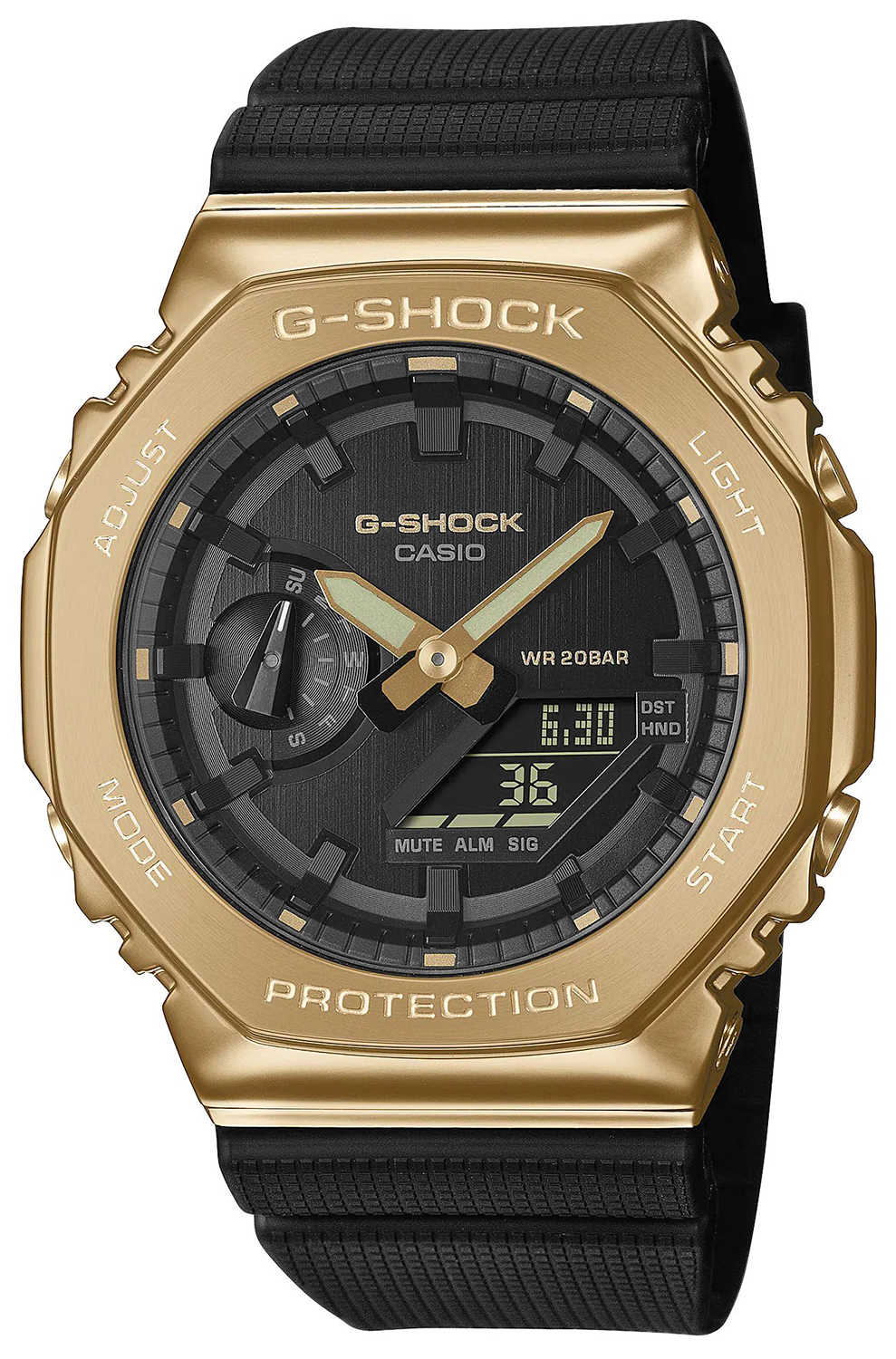 Hodinky Casio G-Shock GM-2100G-1A9ER 20BAR