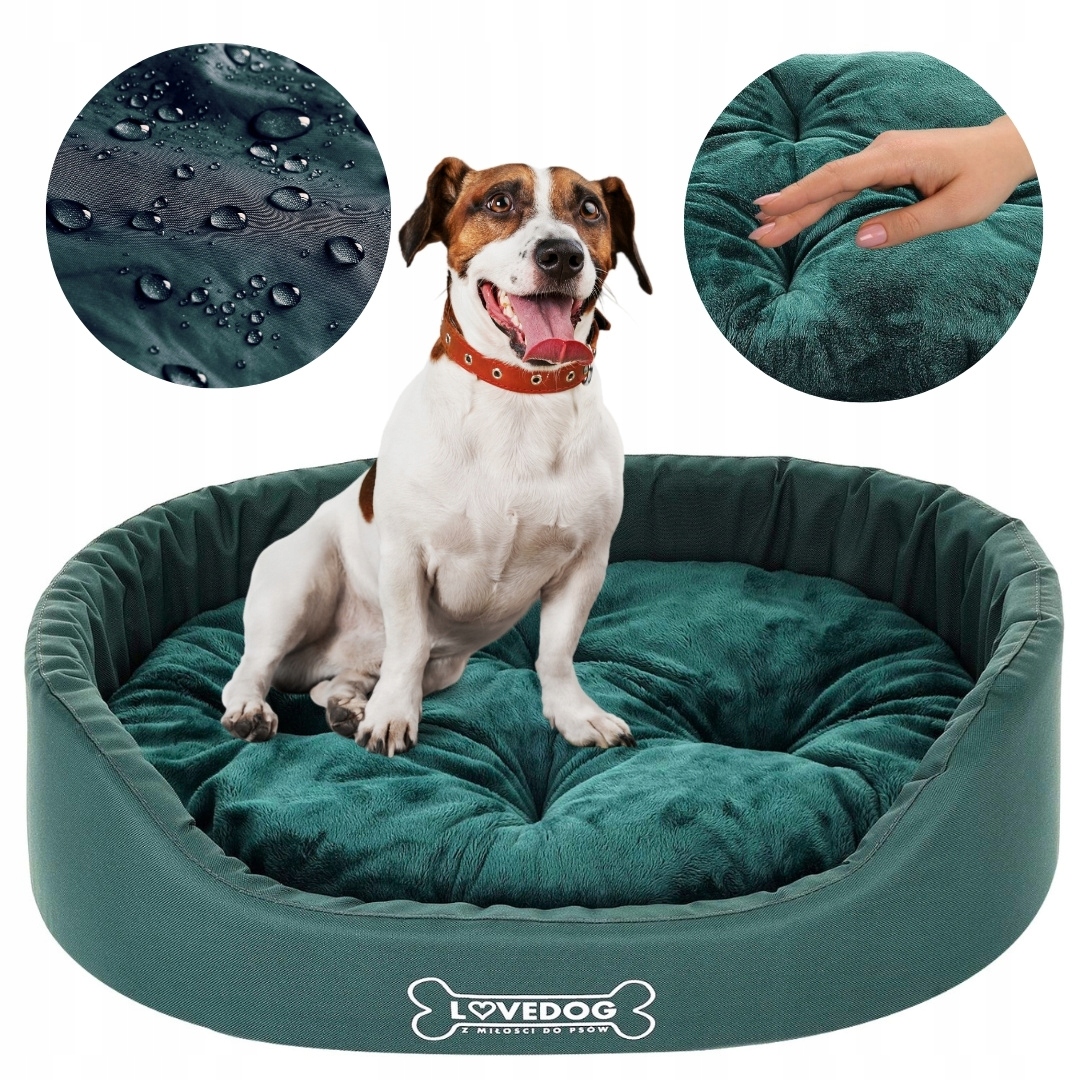Legowisko dla psa kota Antyalergiczne posłanie kanapa kojec Lovedog M 60x50