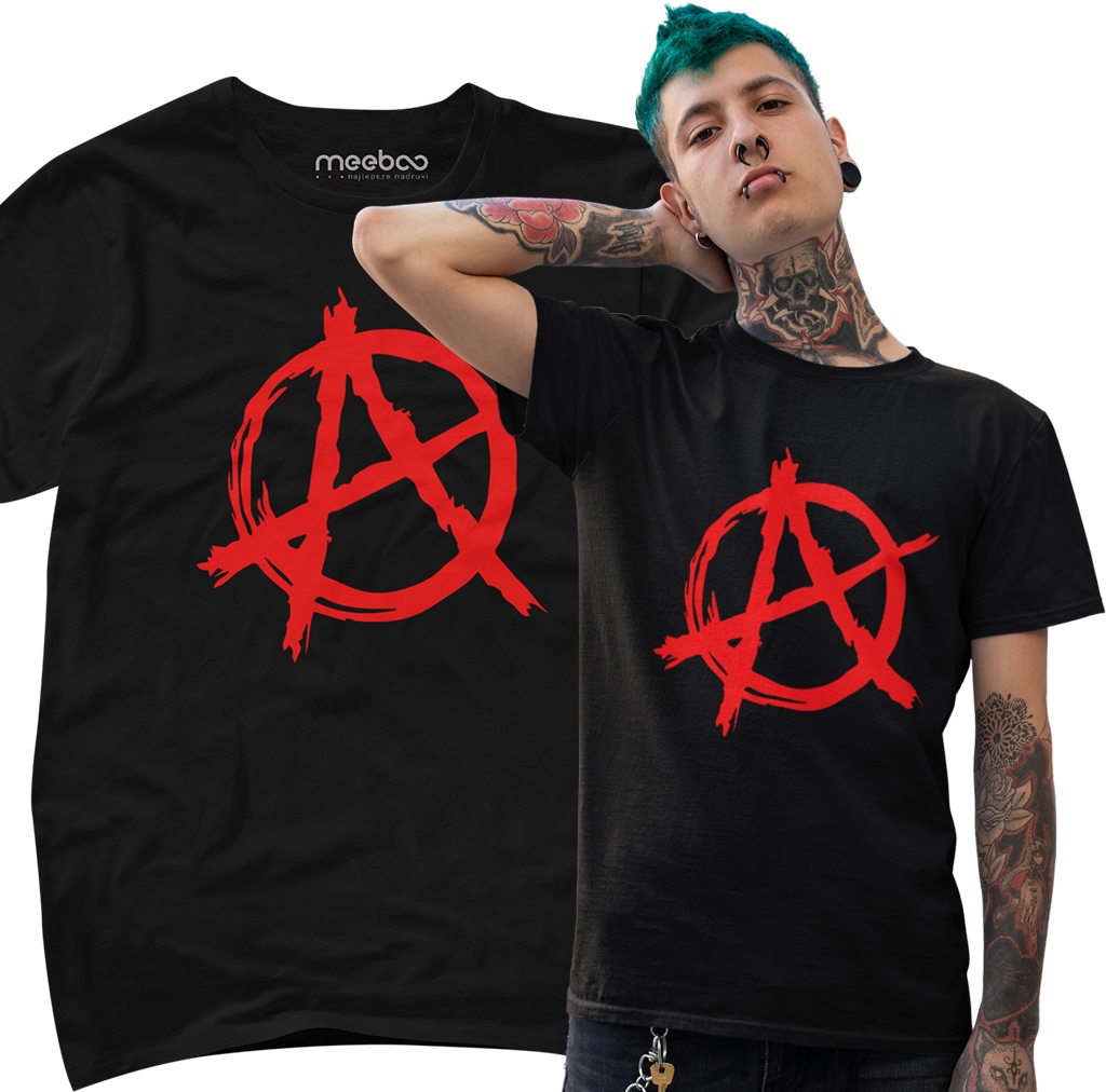 

Koszulka Tshirt Męska Dla Niego Anarchia Anarchy