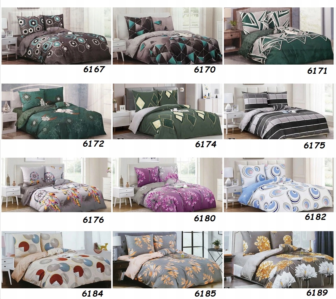 Pościel Elway 200x220 Bawełna - 3 części Marka Elway