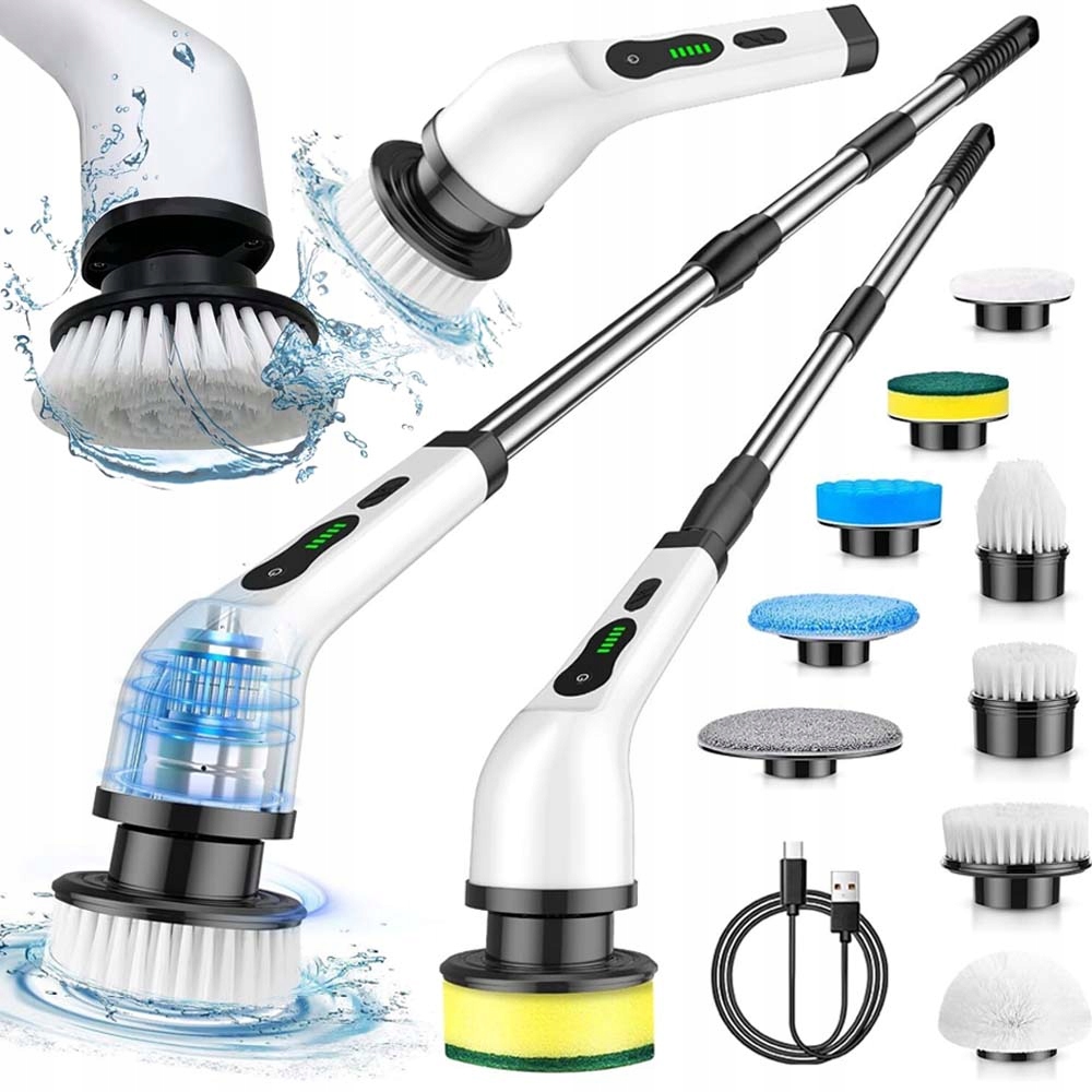 Levně Turbomop 9V1 Bezdrátový Elektrický Rotační Kartáč Pro Úklid Mopu