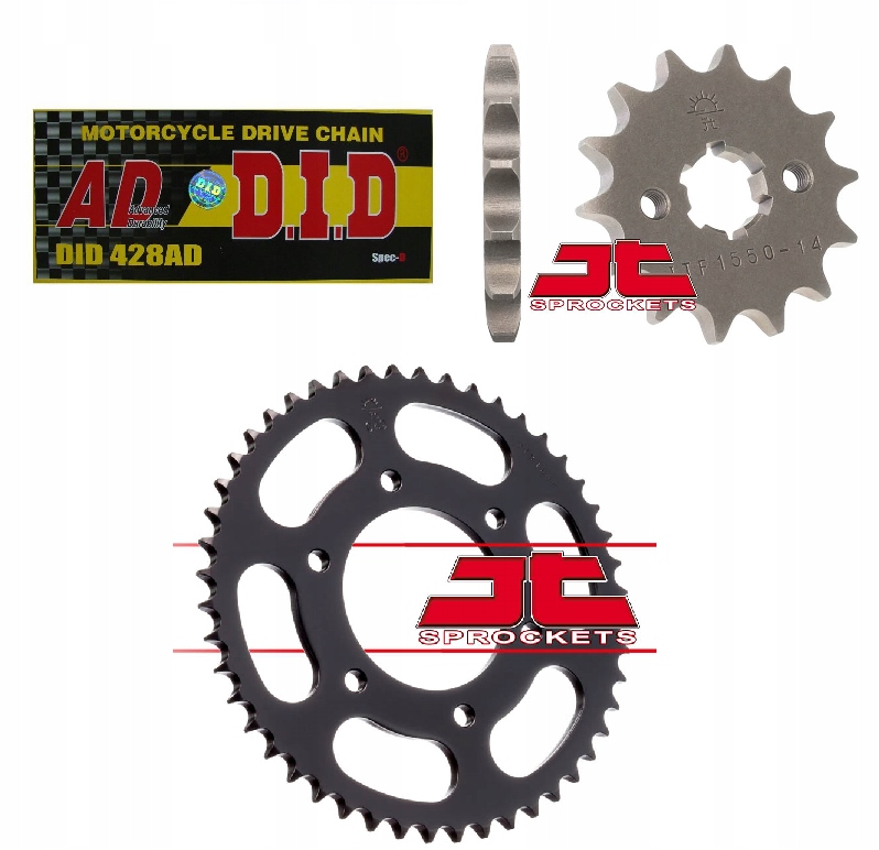 

Yamaha Yzf-r 125 08-19 Zestaw Napędowy Napęd DID