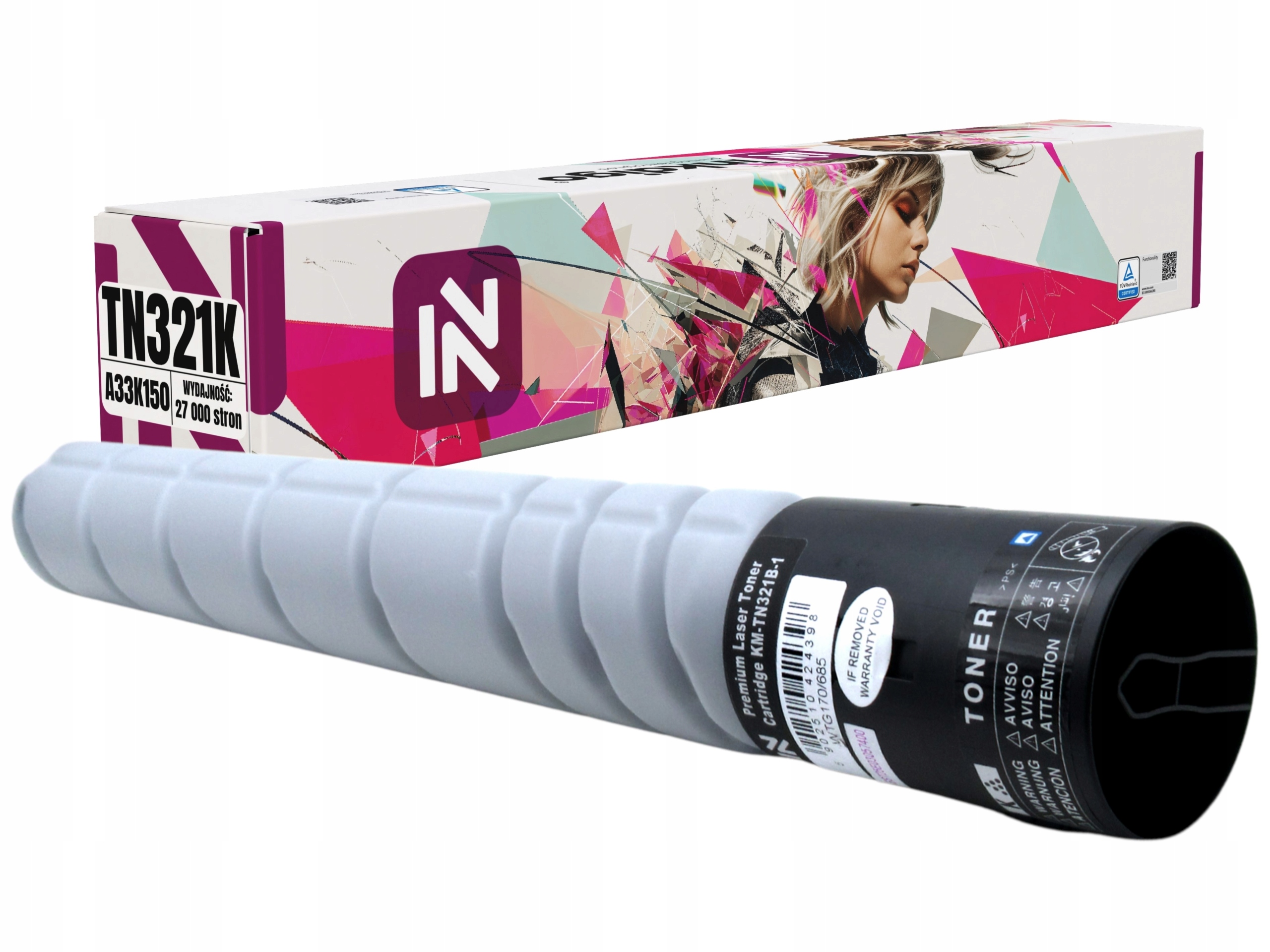 Toner Black Konica Minolta TN321K C224 C284 C364