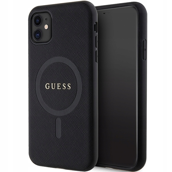 Originální Pouzdro Guess GUHMN61PSAHMCK pro iPhone 11 Xr 6.1" černé