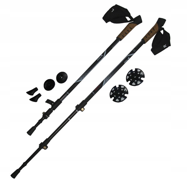 Kije Trekkingowe z Szybkozłączką Acra 72 140 cm