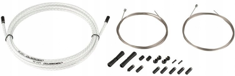 Jagwire zestaw przerzutkowy Sport 2x Shift biały p Zastosowanie przerzutki