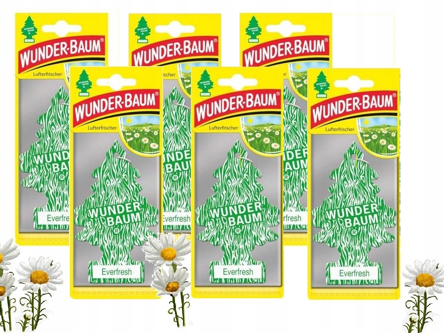 WUNDER BAUM ZAPACH CHOINKA EVERFRESH ZAWSZE ŚWIEŻY