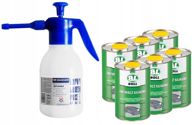 BOLL ZMYWACZ SILIKONOWY 6x1L + K2 SPRYSKIWACZ 1,5L