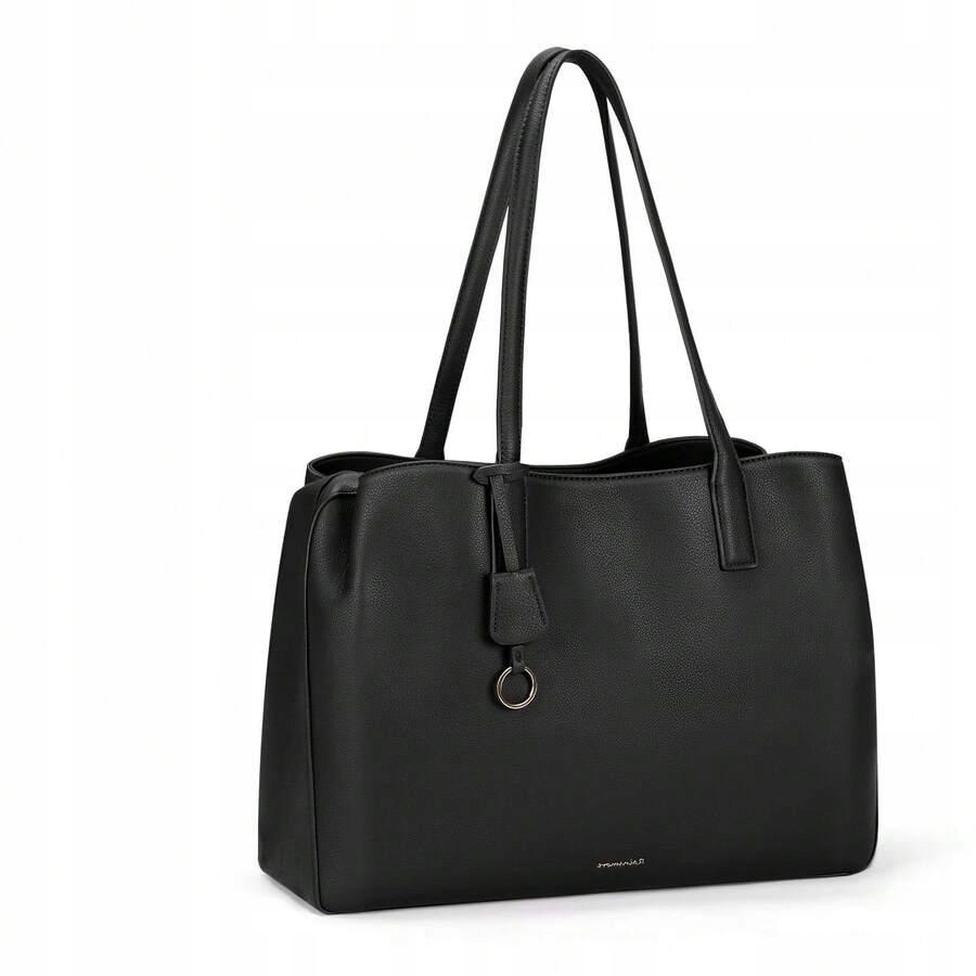 Czarna torba na laptopa