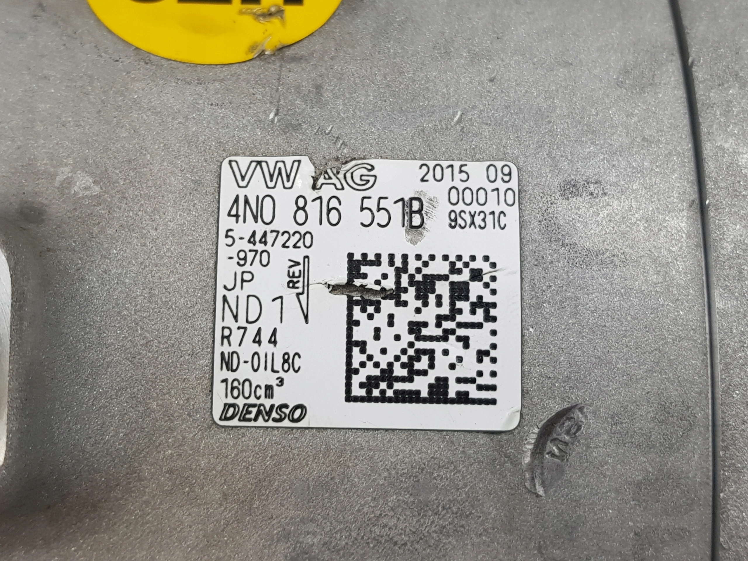 компрессор кондиционера volkswagen Audi A8 D5 4N0816551B