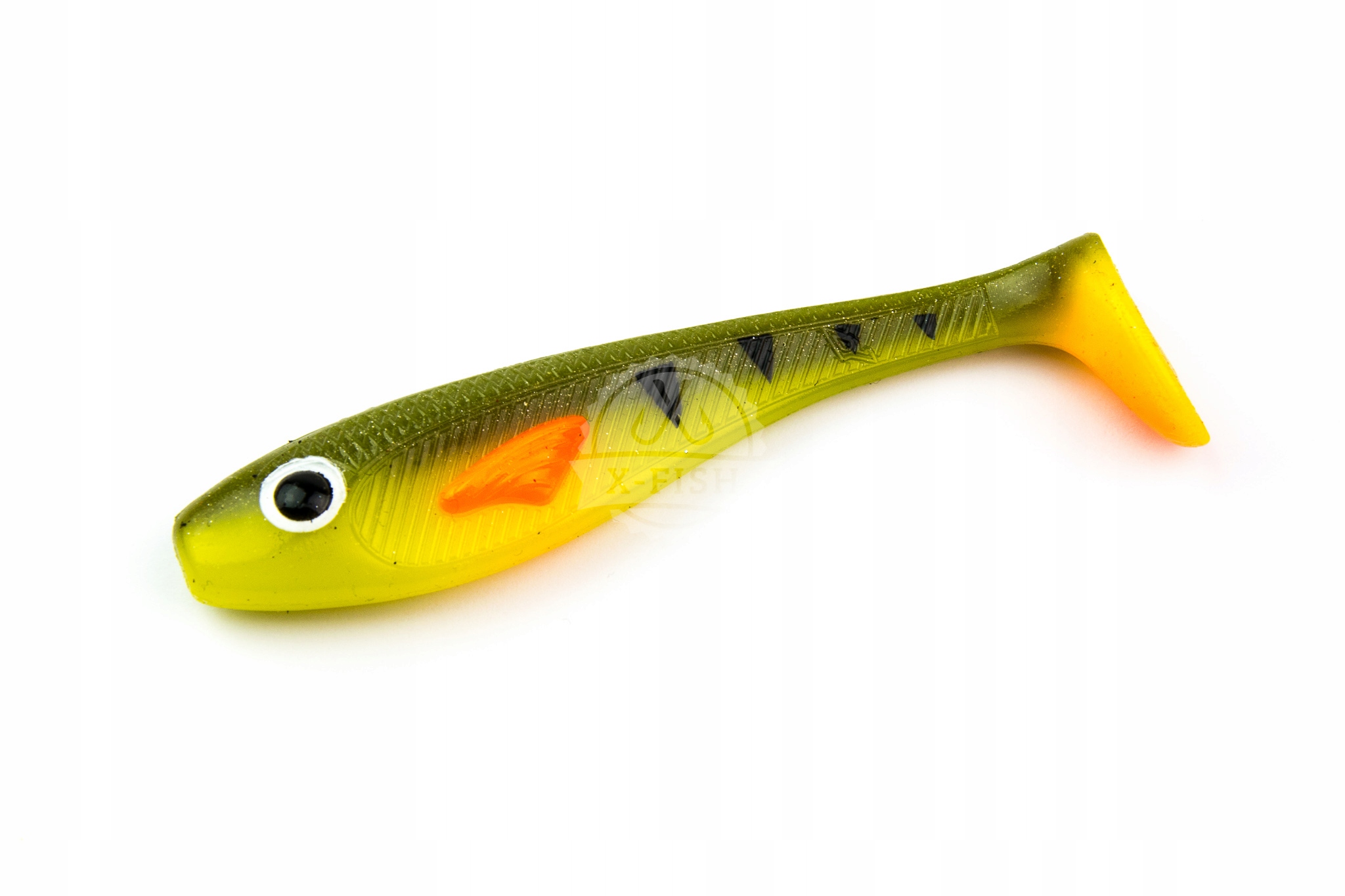 Guma Great Fish Rocky 10cm 10g Green Tiger 2szt.
