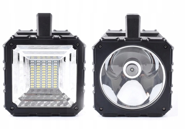 MOCNA LATARKA LED AKUMULATOROWA SZPERACZ DWUSTRONNA POWERBANK 1200lm Waga produktu z opakowaniem jednostkowym 0.675 kg