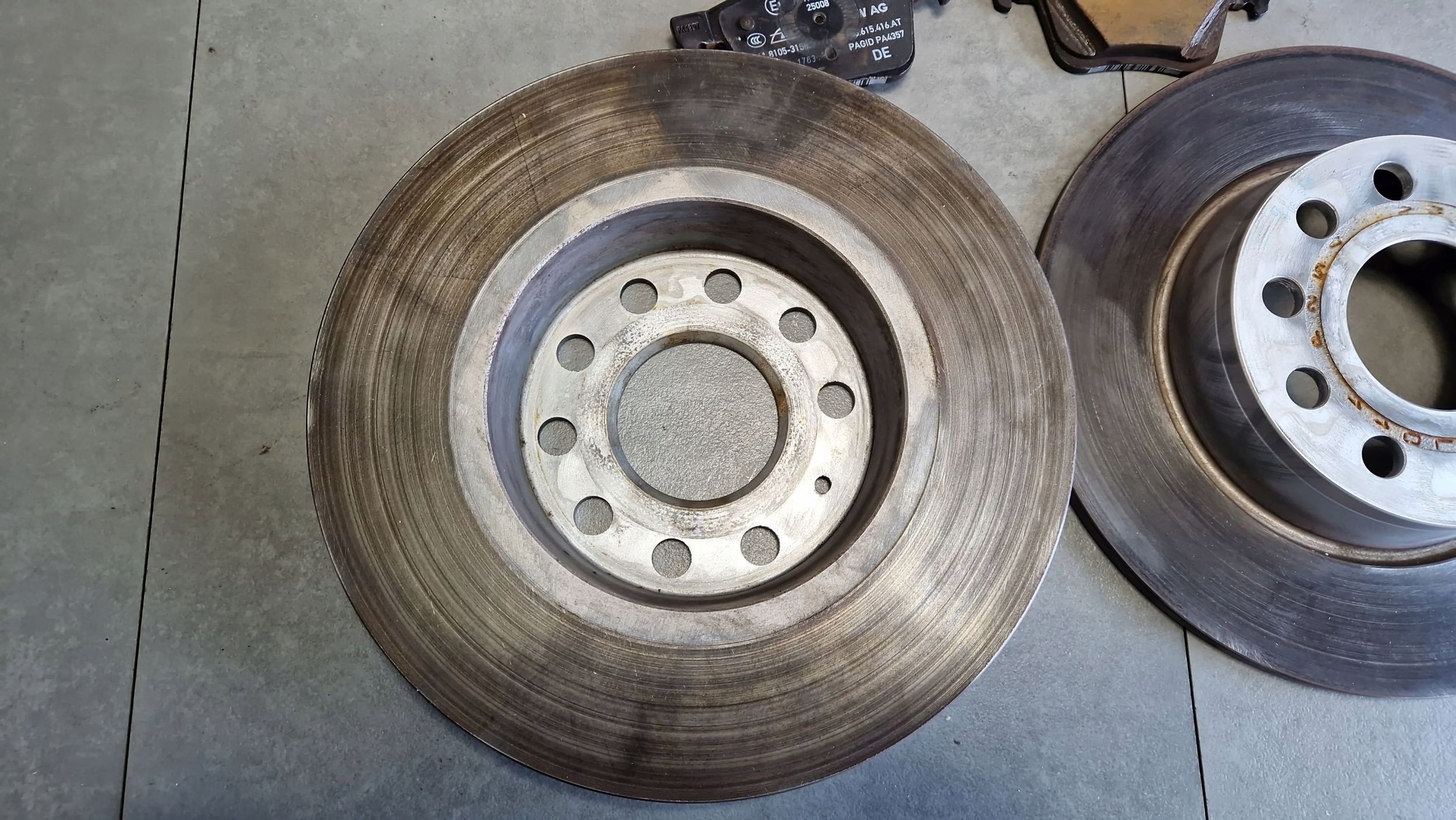 Cupra Ateca discs plates rear part 5Q0615601D