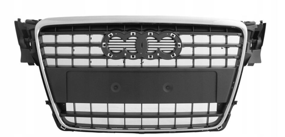 AUDI A4 B8 2008- ATRAPA ŚRODKOWA W ZDERZAKU GRILL