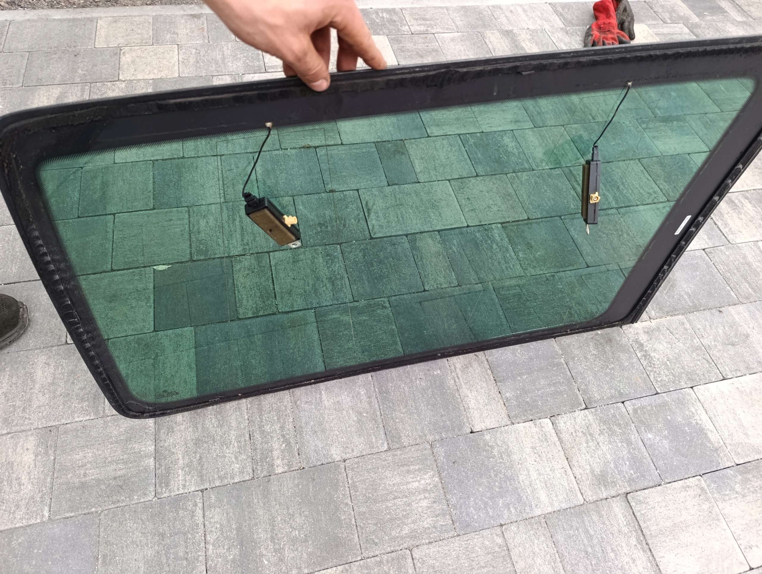 VW T5 T5 LIFT T6 window side rear AS3
