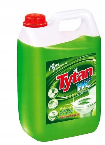 

Tytan Zielony płyn do mycia toalet 5 l