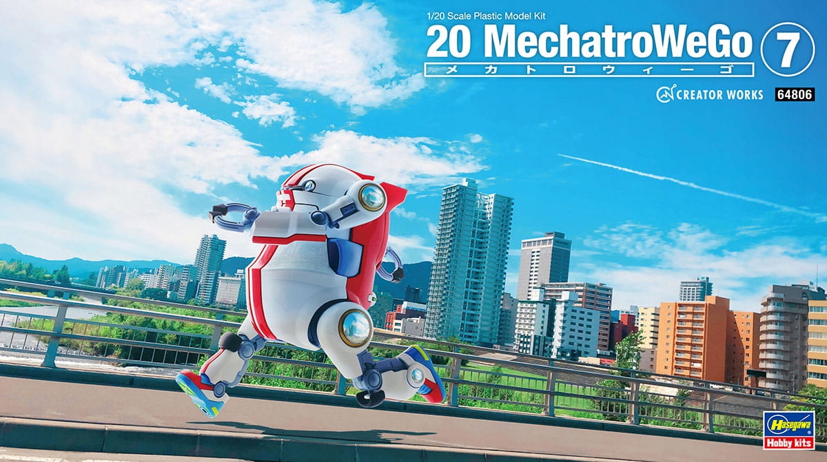 20 MechatroWeGo č. 07 Sport Jpn 1:20 Hasegawa 64806