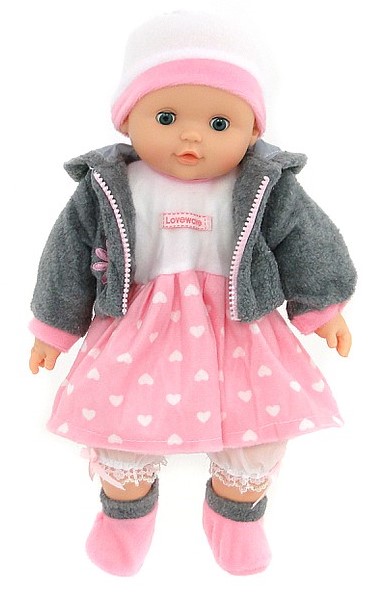 lalka BABY bobas BORN mówi ŚPIEWA prezent nr9