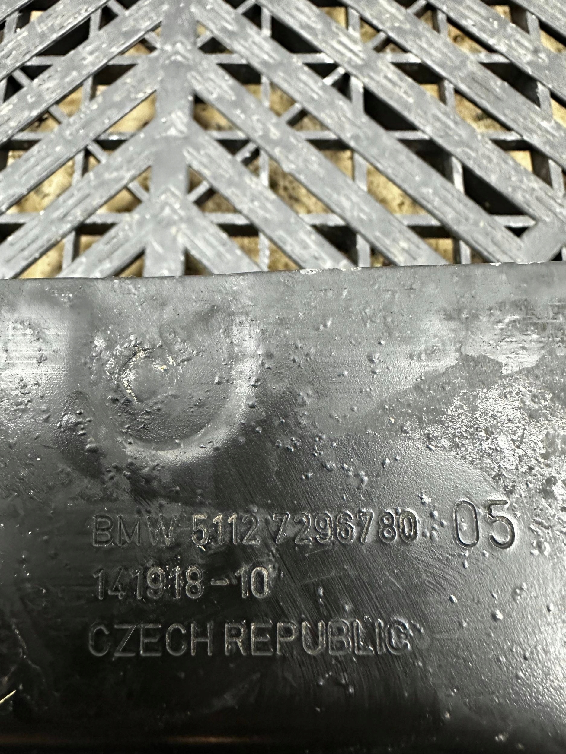 Stoßstangenträger hinten heck BMW i3 7296780