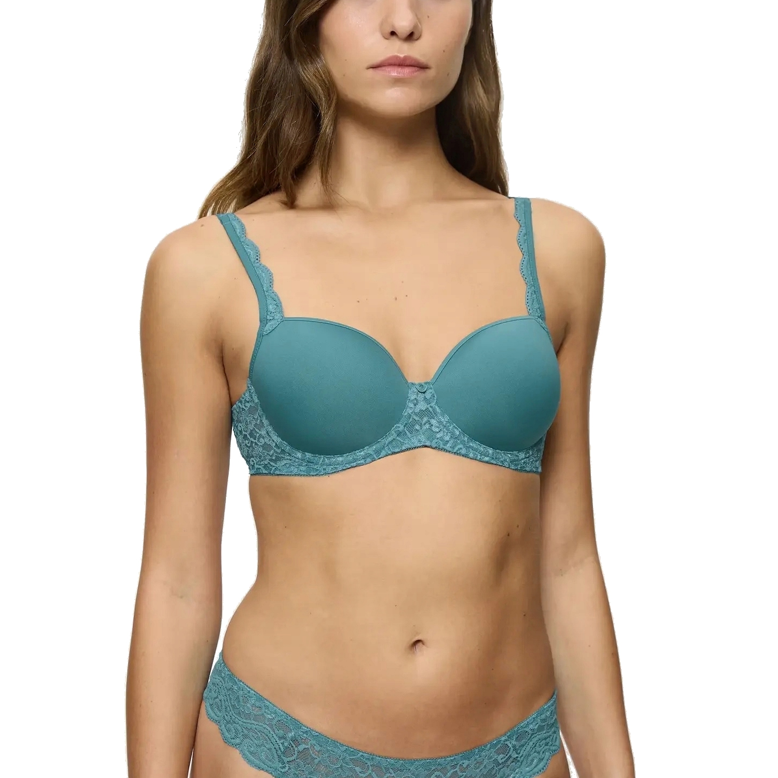 Triumph biustonosz usztywniany na fiszbinach koronka Amourette Wp 1597 80E