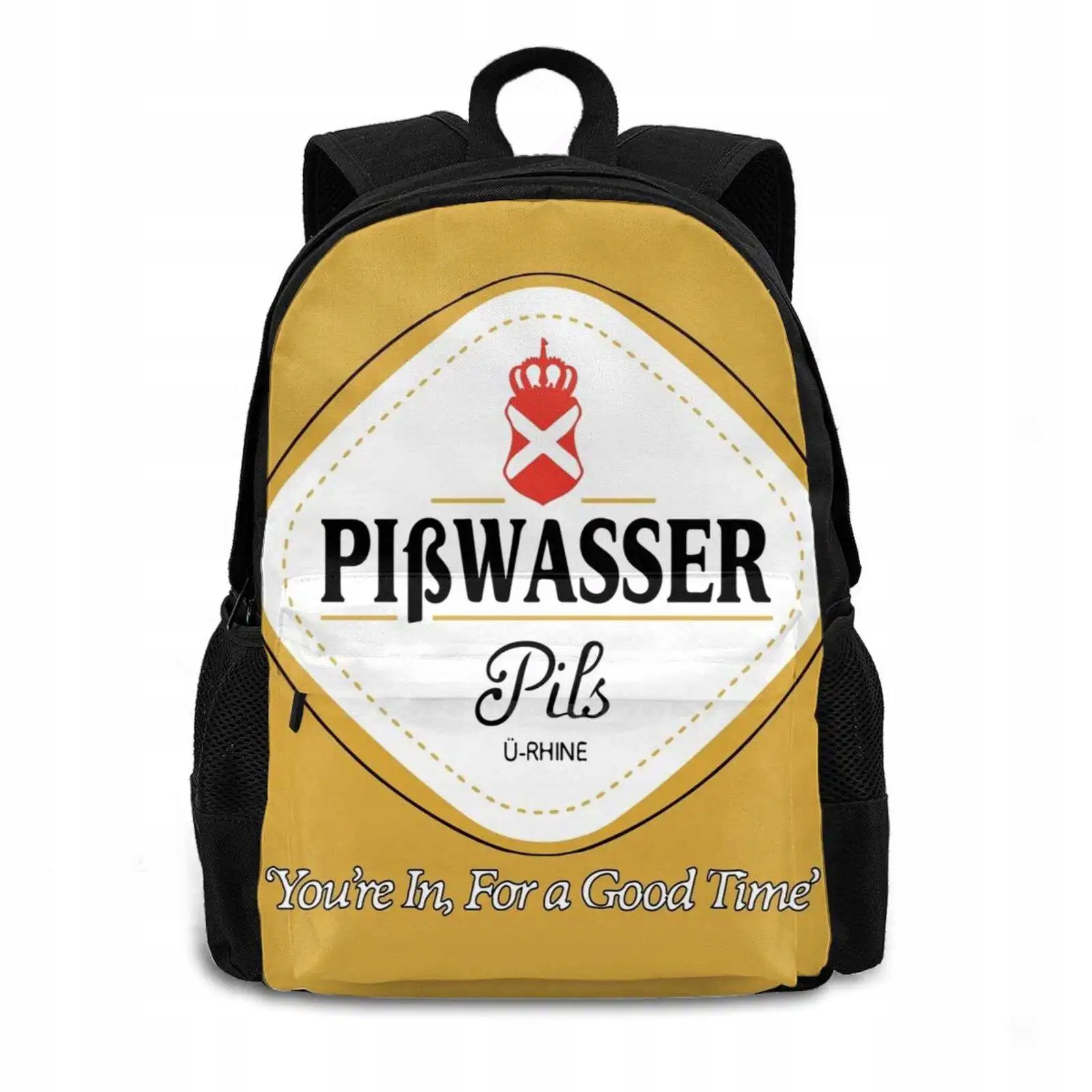 Pisswasser You're In For A Good Time School Bag Marka inna