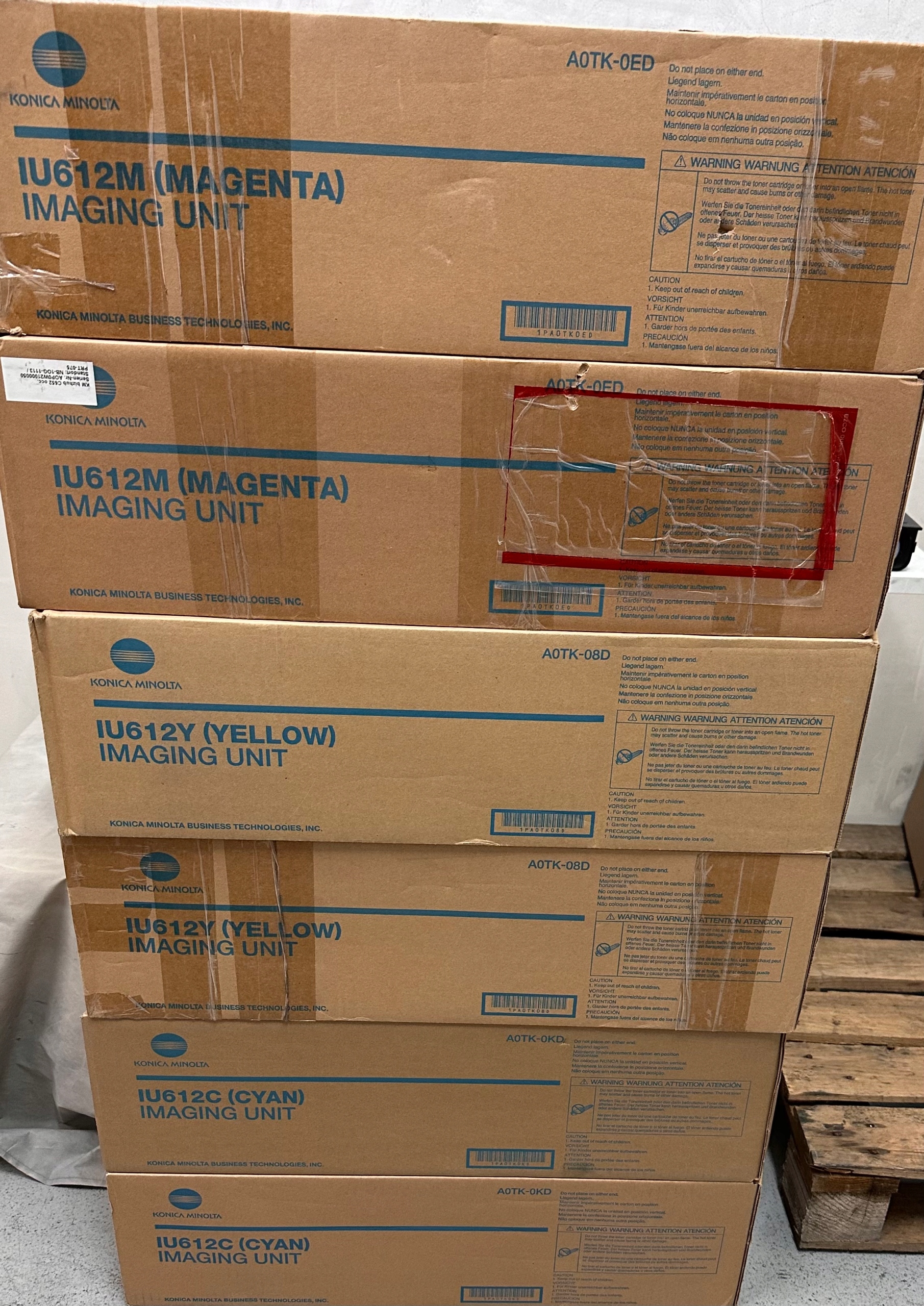 Buben Konica Minolta IU-612 Cyan Originál C452 C552 C652 +452 +652 A0TK0KD