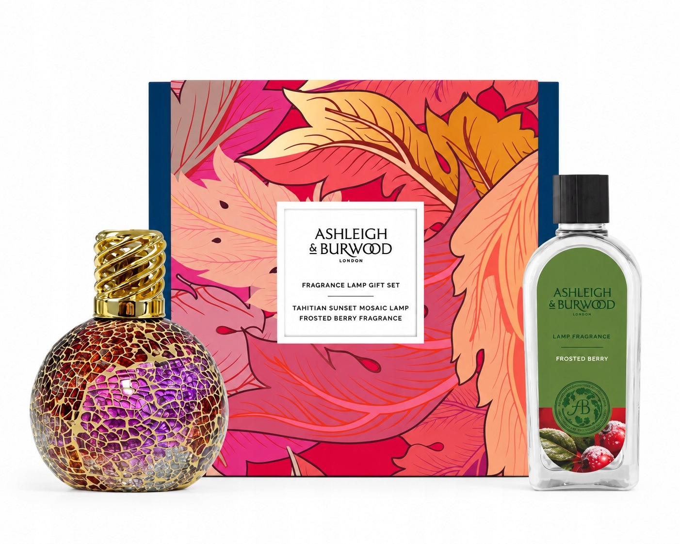Ashleigh & Burwood Tahitian Sunset & Frosted Berry sada s malou lampou