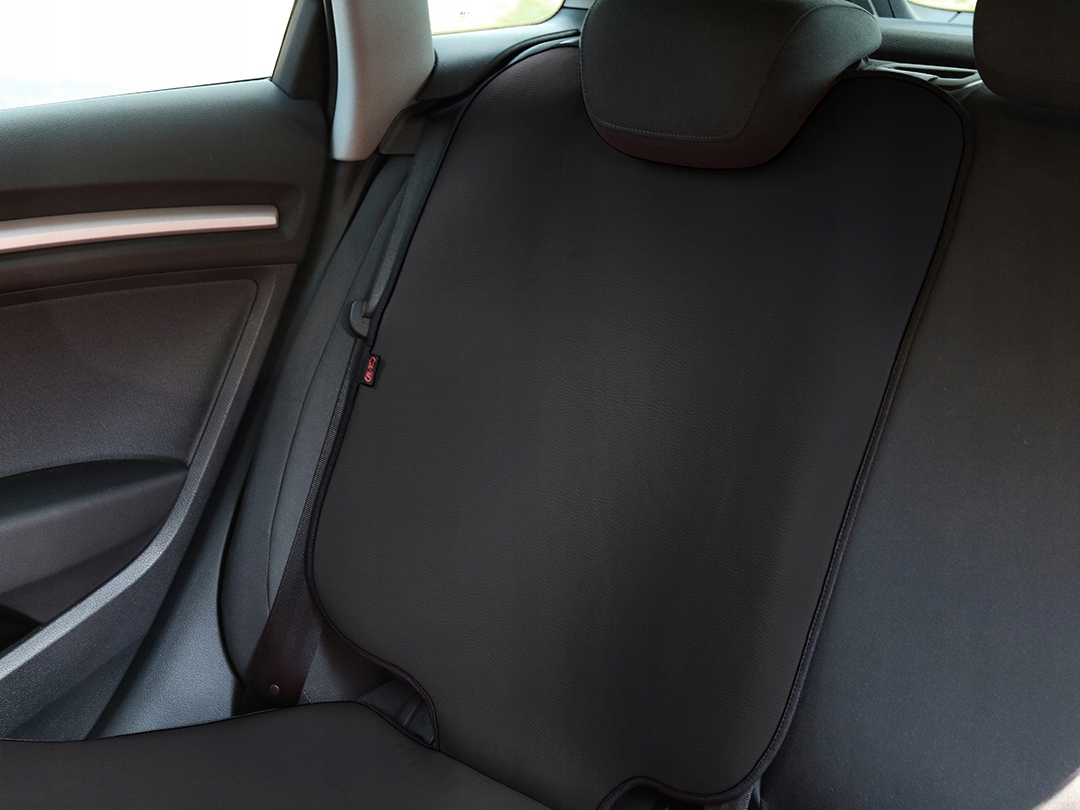 MATA OCHRONNA POD FOTELIK OSŁONA SKÓRZANA - CZARNA Marka Pok-Ter