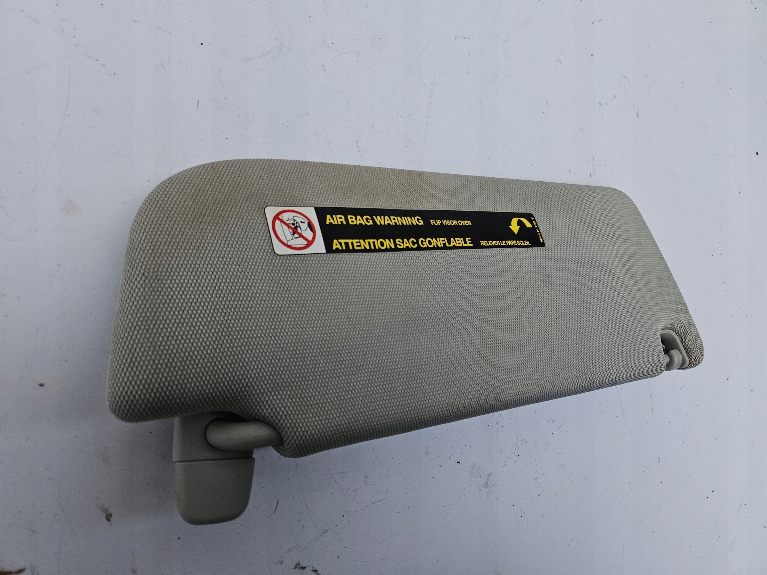 cover PRZECIWSLONECZNA left visor left AUDI A6 C7 4G A7 MONDSILBER