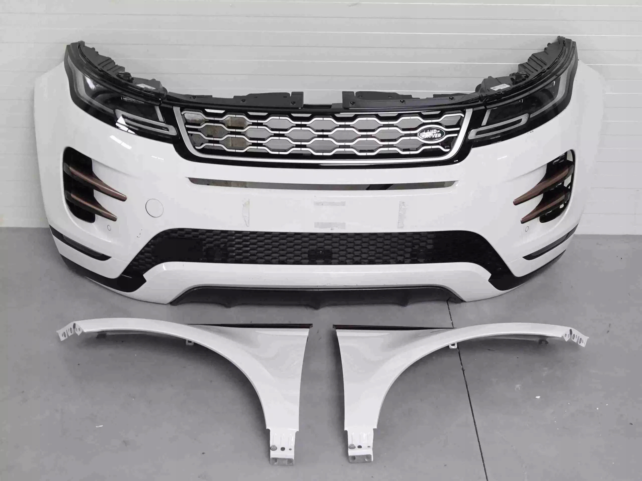 zderzak przód maska LED lampy NEW EVOQUE 2019 2020 Producent części Land Rover OE