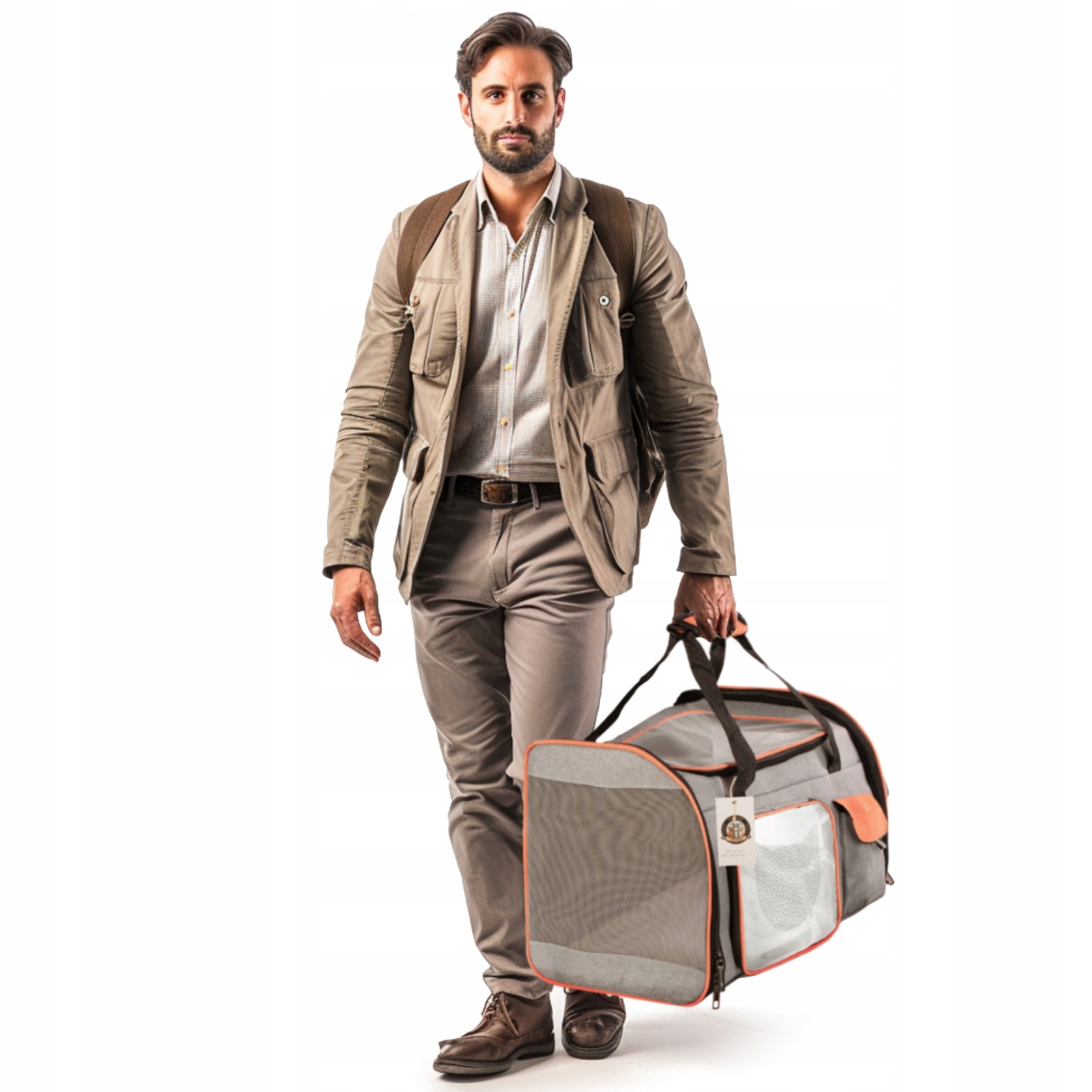 Levně Batoh Přepravka Combi Pro Zvířata, Odolný, Pohodlný, Multifunkční Batoh