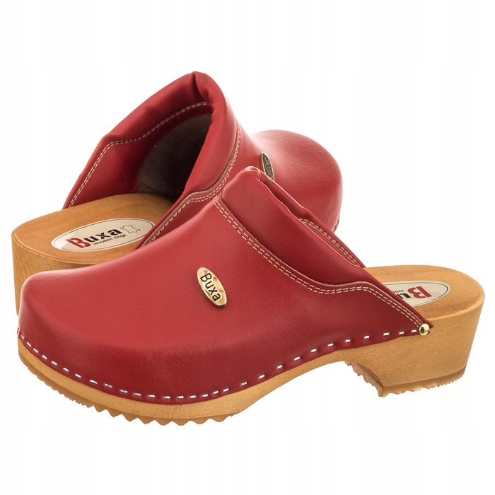 

Buty Chodaki Drewniaki Buxa Supercomfort Czerwone