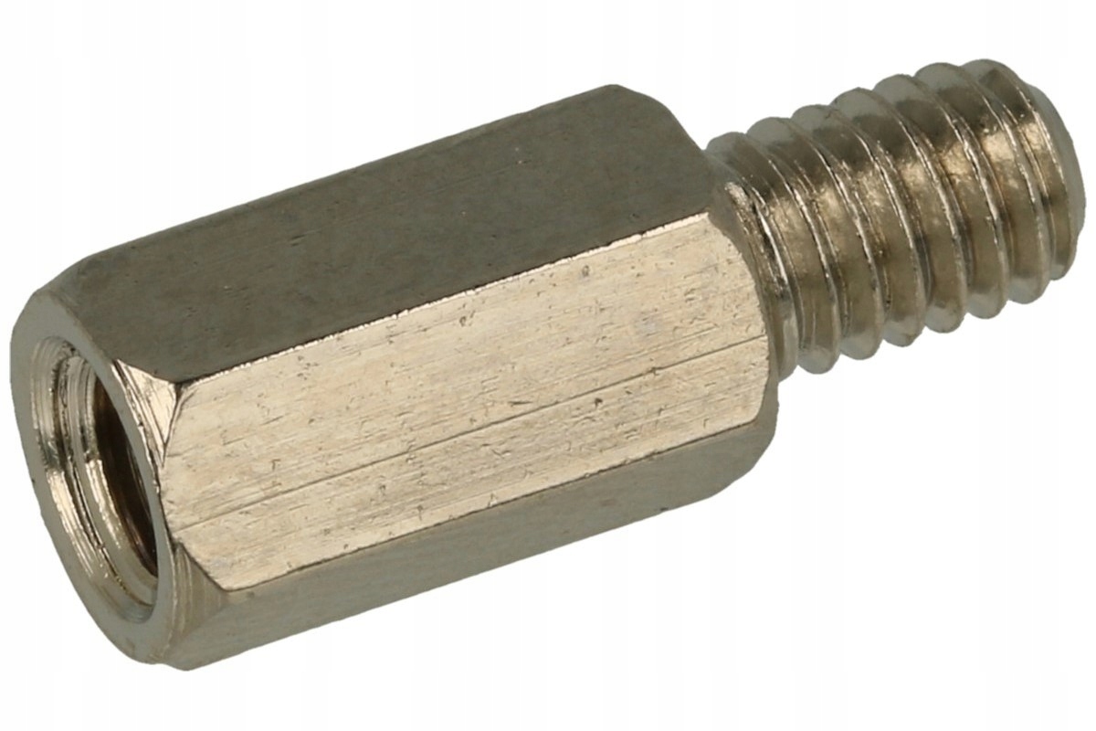 5x TULEJKA dystansowa dystans M4 10mm 8mm mosiądz