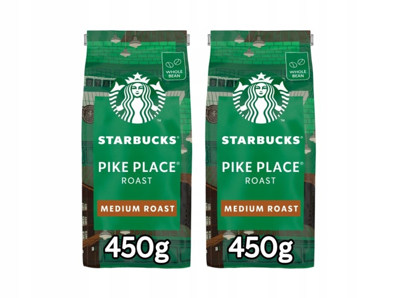 Kawa ziarnista Starbucks Pike Place Arabica 2 x 0.45 kg