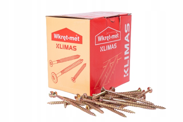 

Wkręty Ciesielskie Do Drewna 5x80 mm Torx 200szt