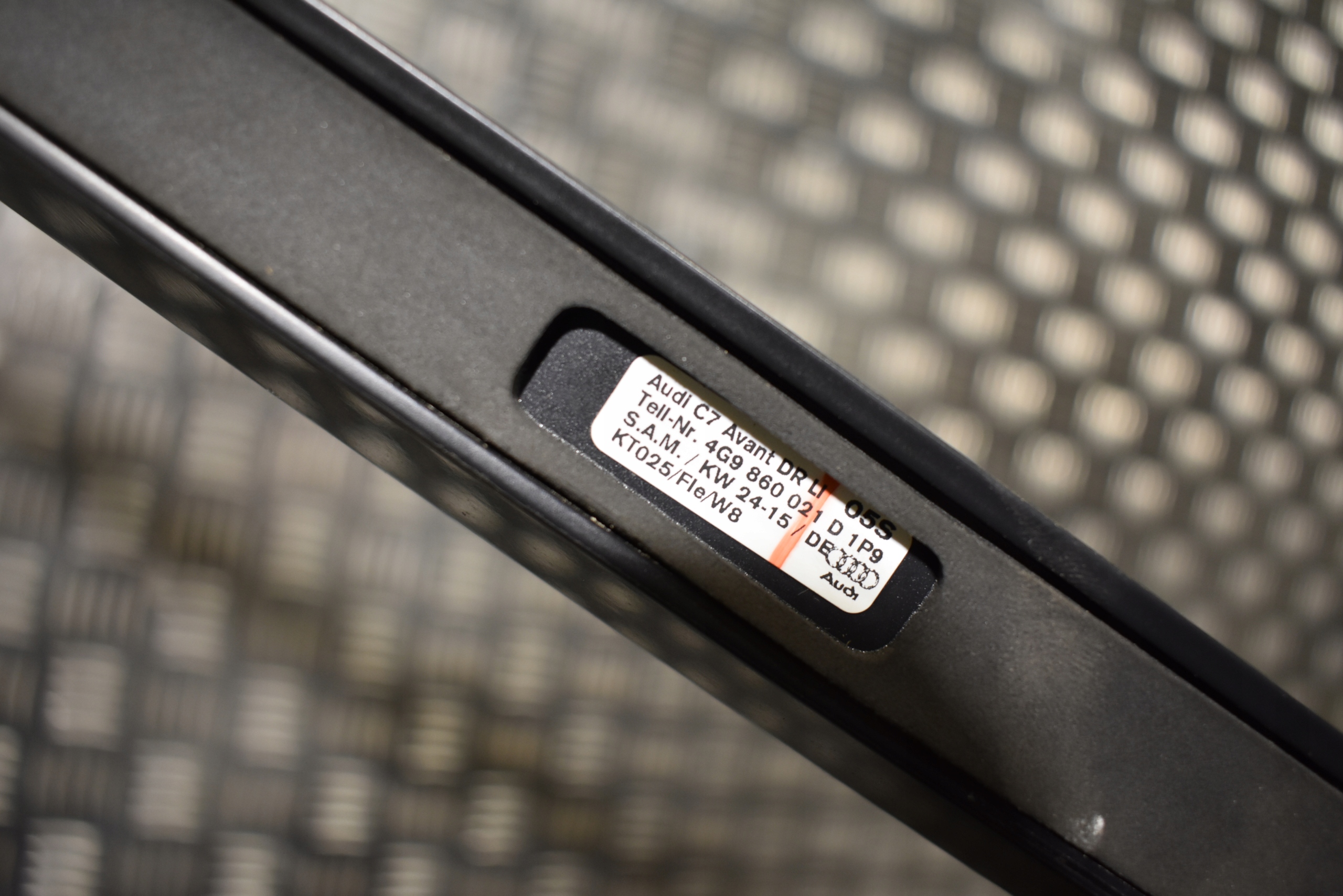 IDEALNE Dachreling dach Leiste Schutzleiste dach AUDI RS6 C7 1